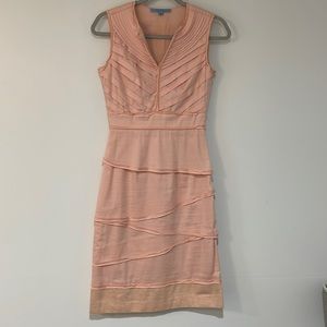 ANTONIO MELANI dress. Size 0. Blush pink.